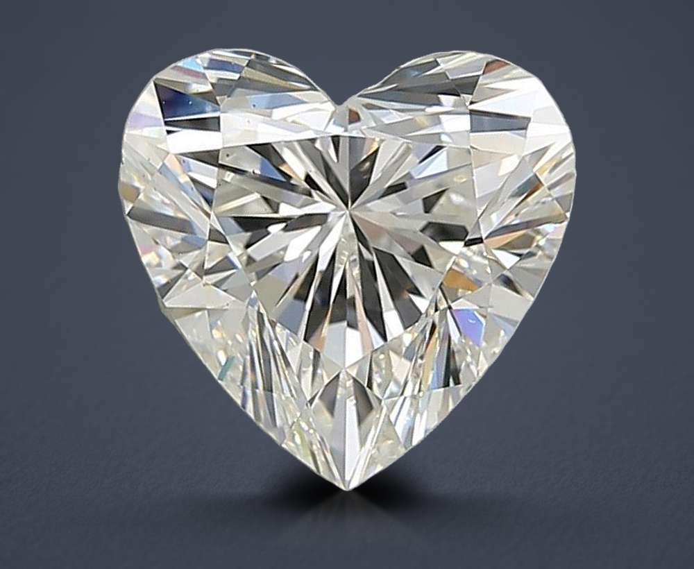 3.45 Carat Heart Lab Diamond