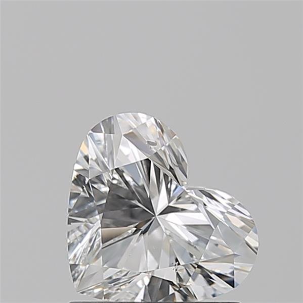 1.01ct F SI1 Rare Carat Ideal Cut Heart Diamond