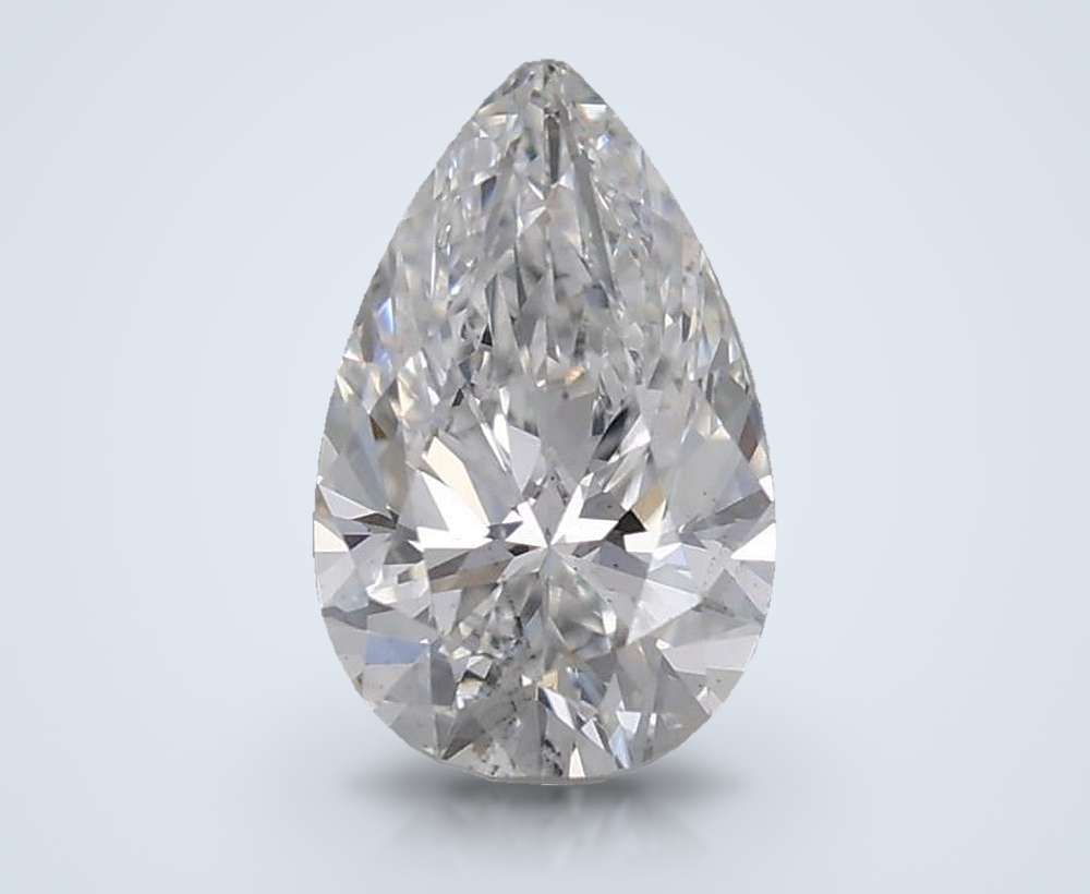 0.57 Carat Pear Lab Diamond