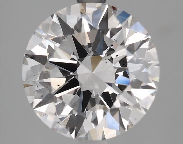 3.01ct F SI1 Excellent Cut Round Lab Grown Diamond