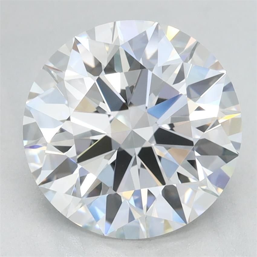 2.53ct D VVS1 Rare Carat Ideal Cut Round Lab Grown Diamond