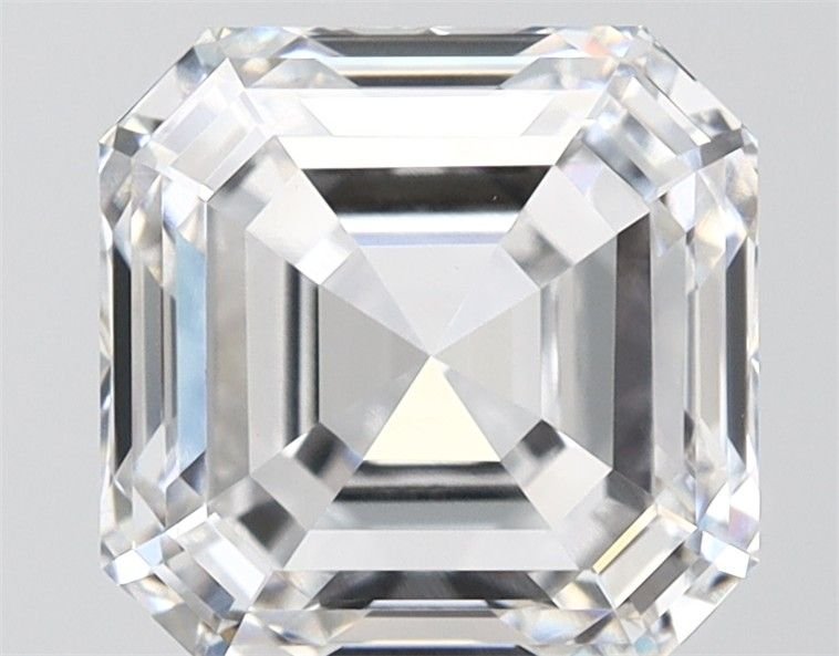 4.02ct E VVS2 Excellent Cut Asscher Lab Grown Diamond