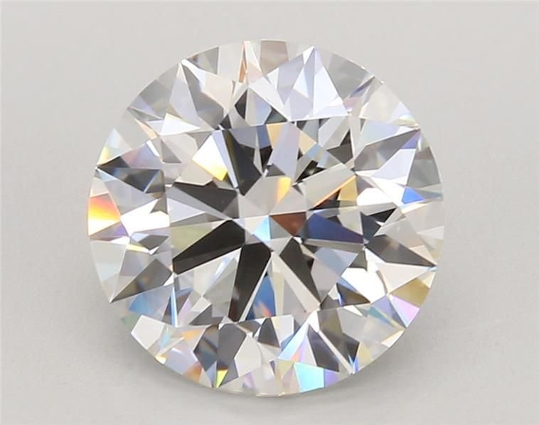 4.76ct F VVS2 Rare Carat Ideal Cut Round Lab Grown Diamond