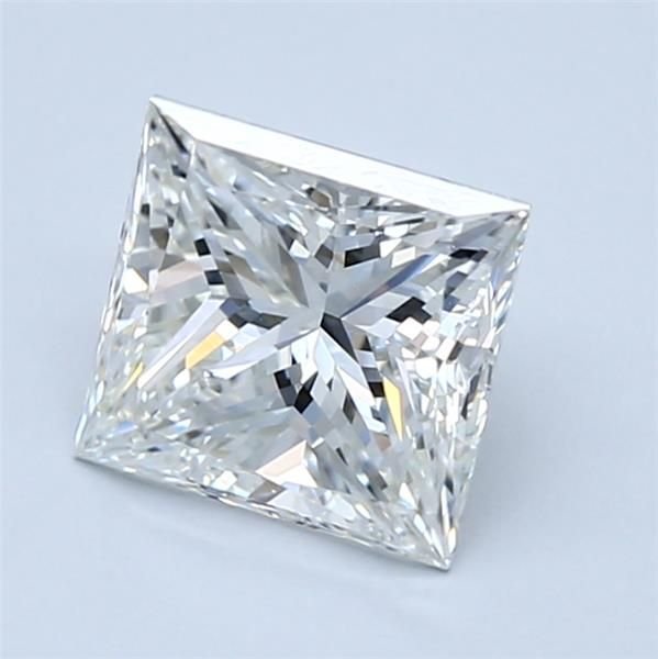 2.01ct H VS2 Rare Carat Ideal Cut Princess Diamond