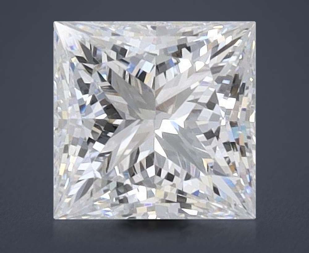 1.00 Carat Princess Lab Diamond