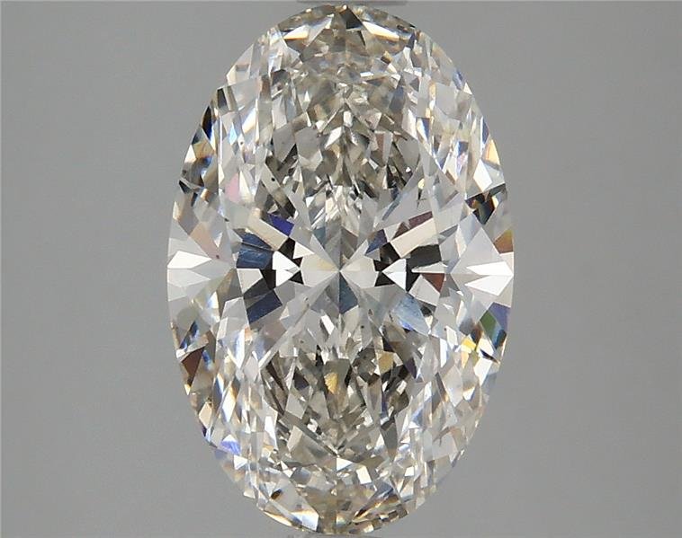 2.88ct I VS2 Rare Carat Ideal Cut Oval Lab Grown Diamond