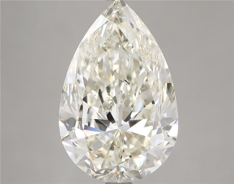 5.02ct J VS2 Very Good Cut Pear Diamond