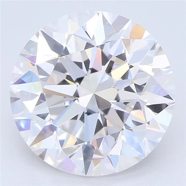 2.03ct G VVS2 Excellent Cut Round Lab Grown Diamond