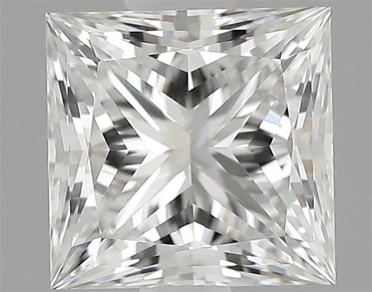 0.88ct G VVS2 Rare Carat Ideal Cut Princess Lab Grown Diamond