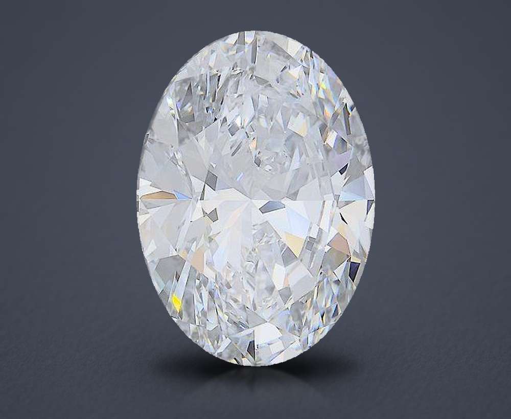 1.73 Carat Oval Lab Diamond