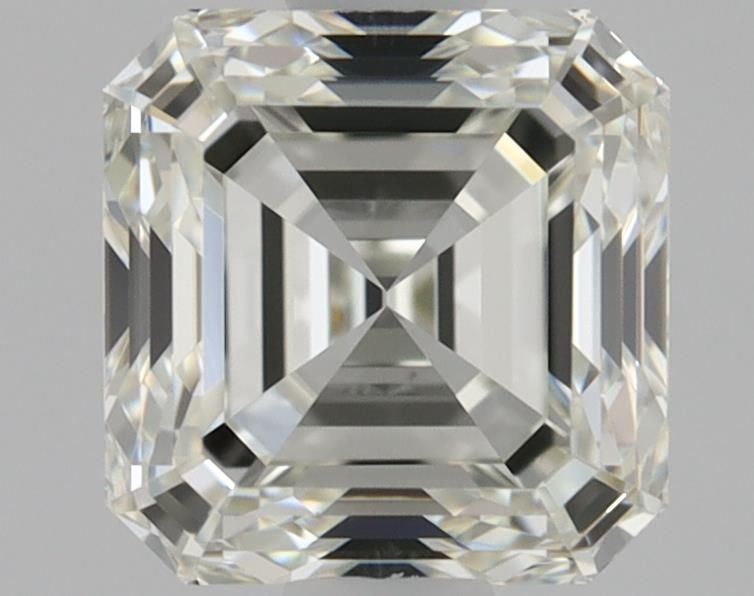 1.05ct J IF Rare Carat Ideal Cut Asscher Diamond