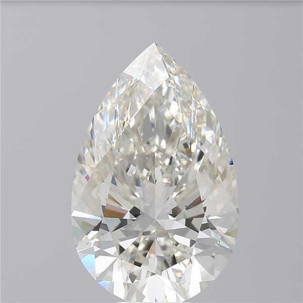 9.27ct H VS2 Rare Carat Ideal Cut Pear Lab Grown Diamond