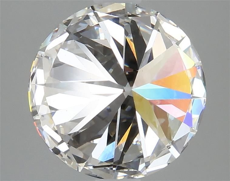 3.12ct F SI1 Excellent Cut Round Lab Grown Diamond