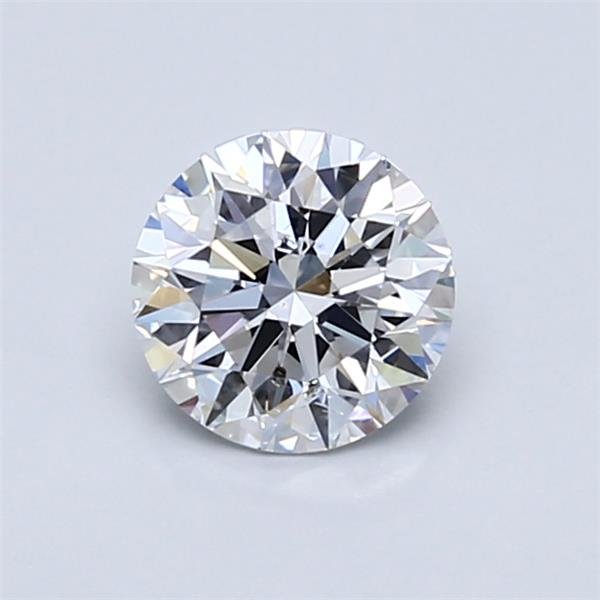 0.81ct D SI2 Rare Carat Ideal Cut Round Diamond