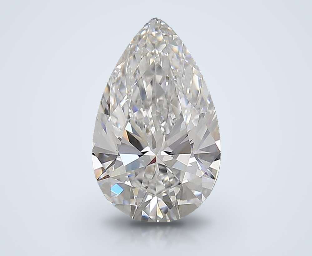 2.00 Carat Pear Lab Diamond