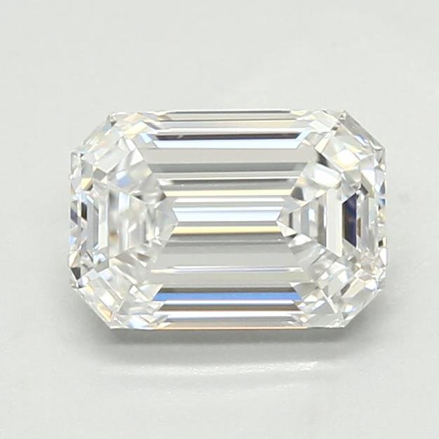 0.95ct D VS1 Rare Carat Ideal Cut Emerald Lab Grown Diamond