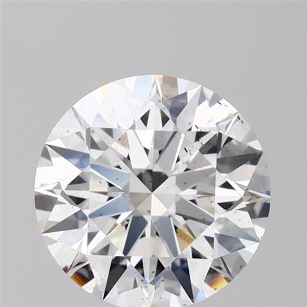 2.12ct F SI1 Rare Carat Ideal Cut Round Lab Grown Diamond