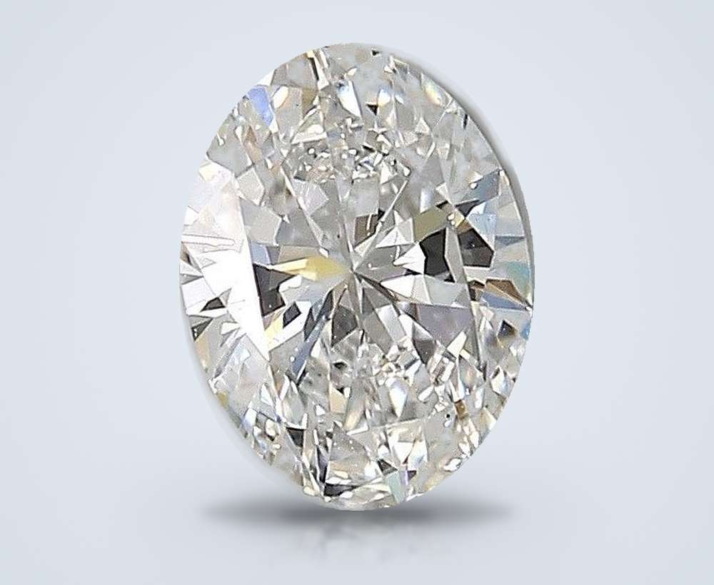 1.00 Carat Oval Natural Diamond