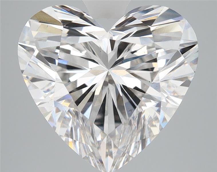 4.70ct H VS1 Rare Carat Ideal Cut Heart Lab Grown Diamond