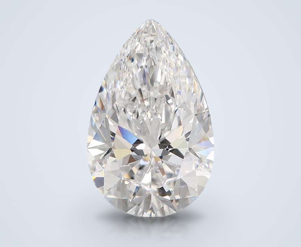 3.57 Carat Pear Lab Diamond