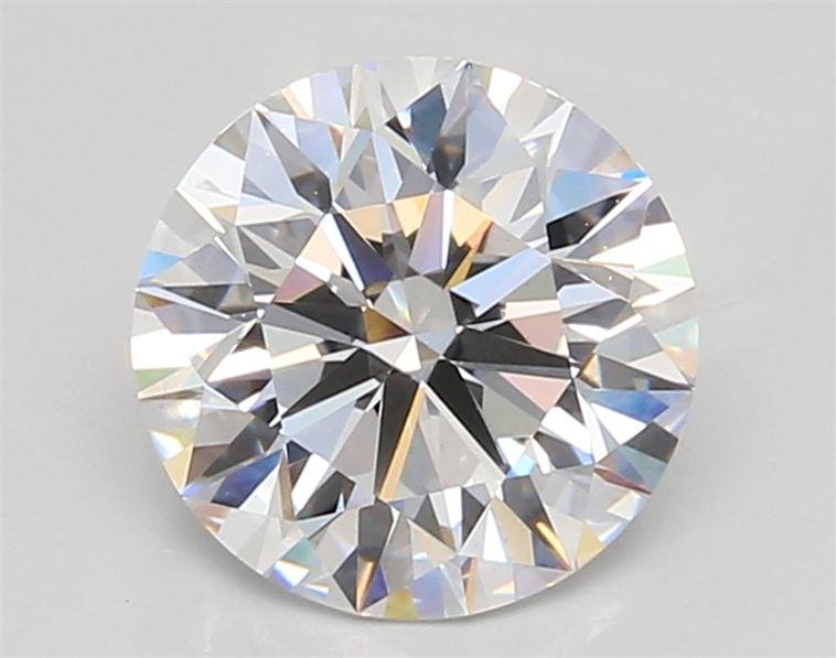 2.04ct D VS1 Rare Carat Ideal Cut Round Lab Grown Diamond