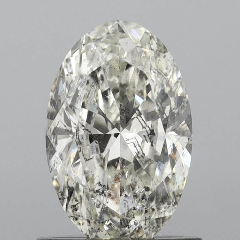 0.90ct I SI2 Rare Carat Ideal Cut Oval Diamond