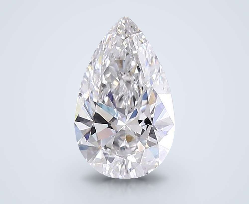 1.00 Carat Pear Lab Diamond