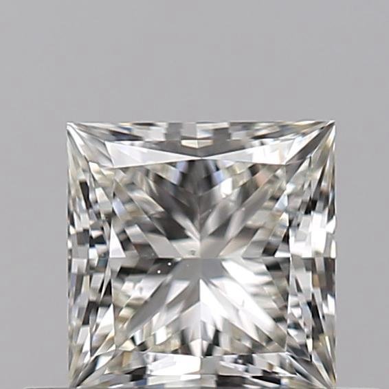 0.52ct K SI1 Rare Carat Ideal Cut Princess Diamond