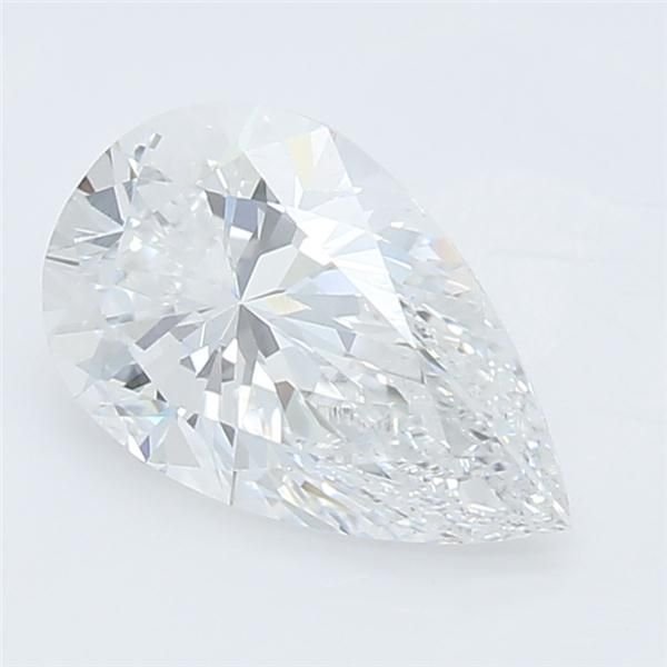 0.59ct E VS1 Very Good Cut Pear Lab Grown Diamond