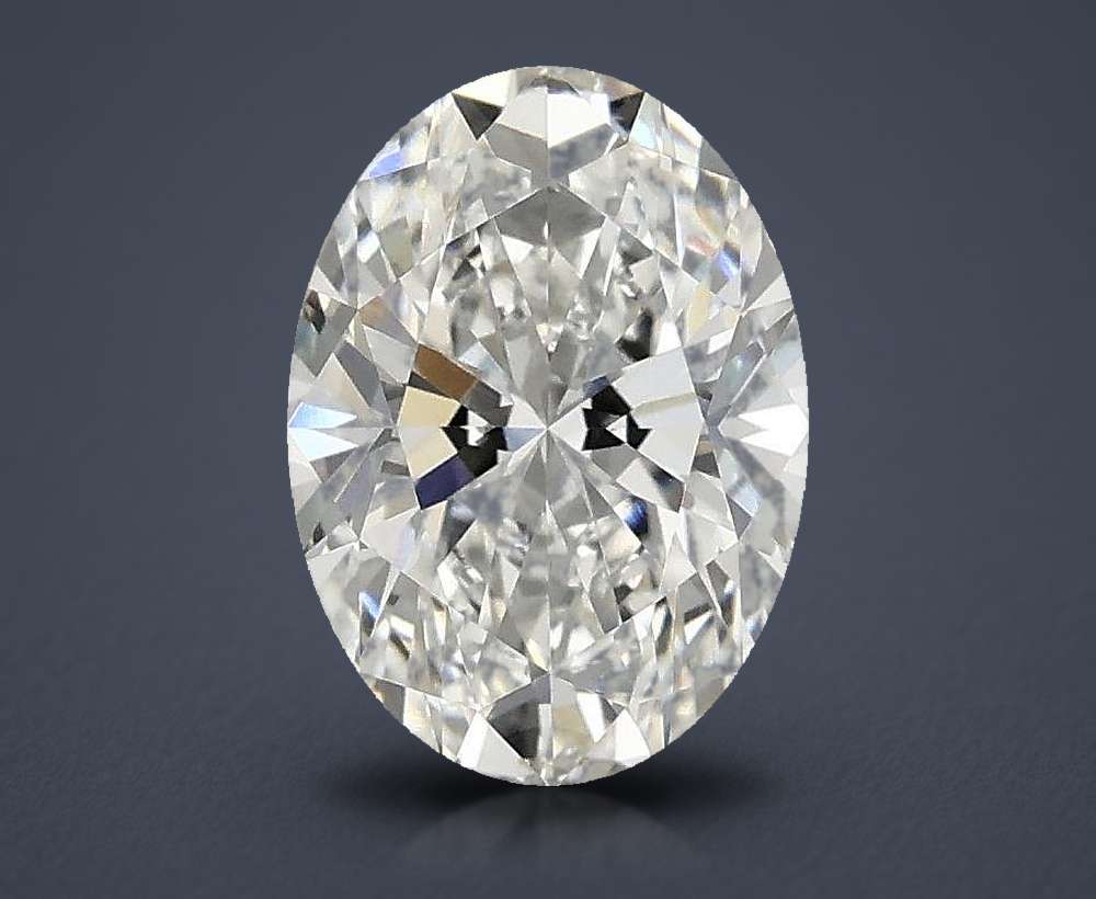 1.42 Carat Oval Lab Diamond