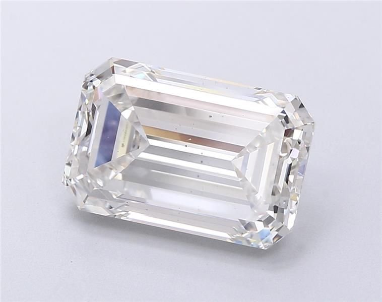 5.30ct G VS1 Excellent Cut Emerald Lab Grown Diamond