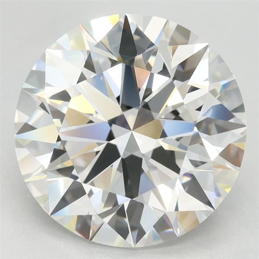 4.10ct E VVS1 Rare Carat Ideal Cut Round Lab Grown Diamond