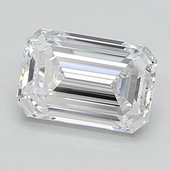 1.04ct D VVS1 Rare Carat Ideal Cut Emerald Lab Grown Diamond