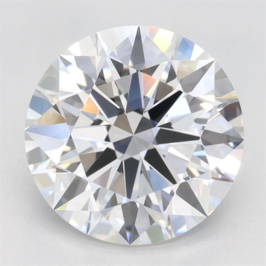 2.41ct D VVS1 Rare Carat Ideal Cut Round Lab Grown Diamond