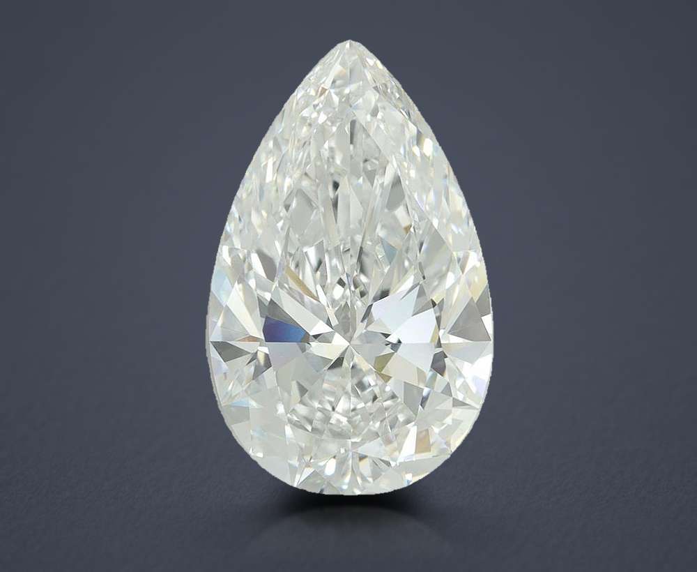 10.04 Carat Pear Lab Diamond