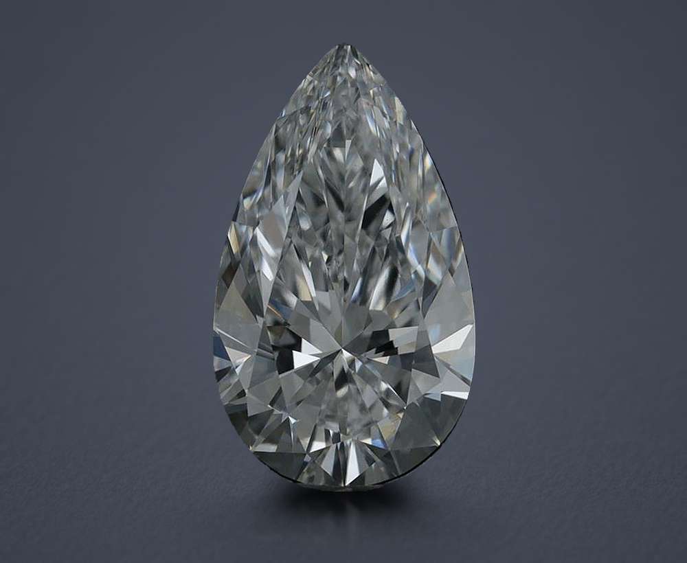 1.00 Carat Pear Lab Diamond