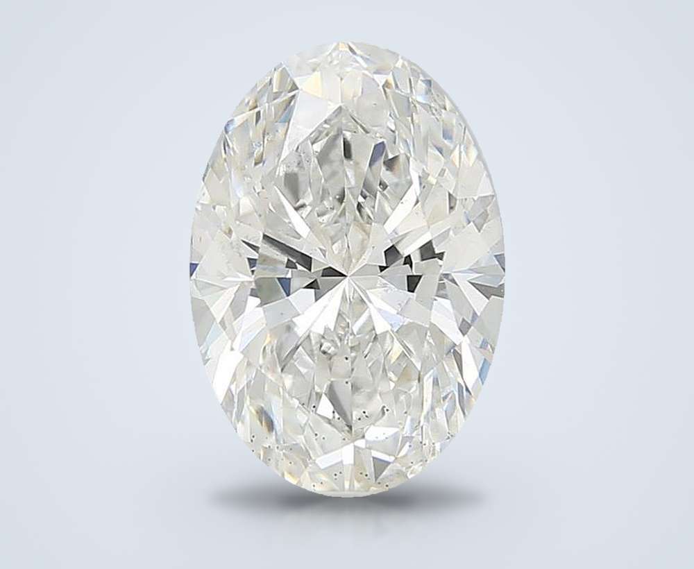 4.22 Carat Oval Lab Diamond