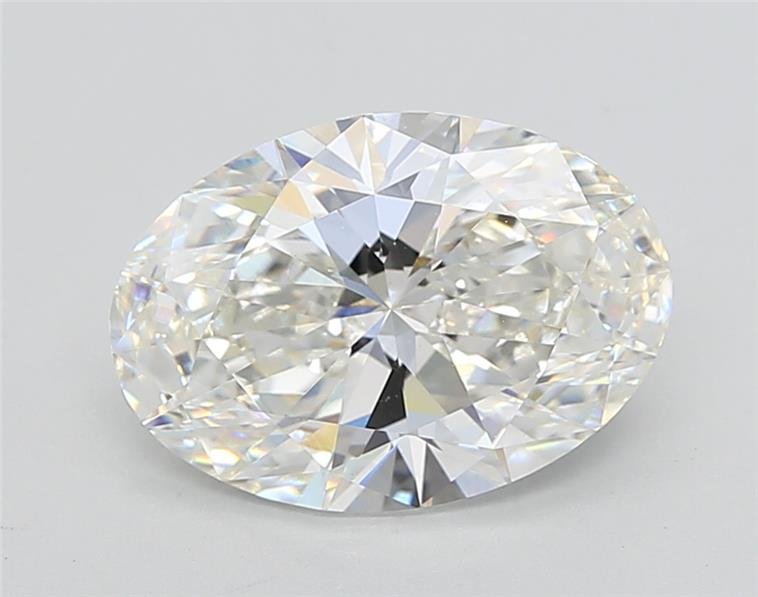 4.01ct F VS1 Rare Carat Ideal Cut Oval Lab Grown Diamond