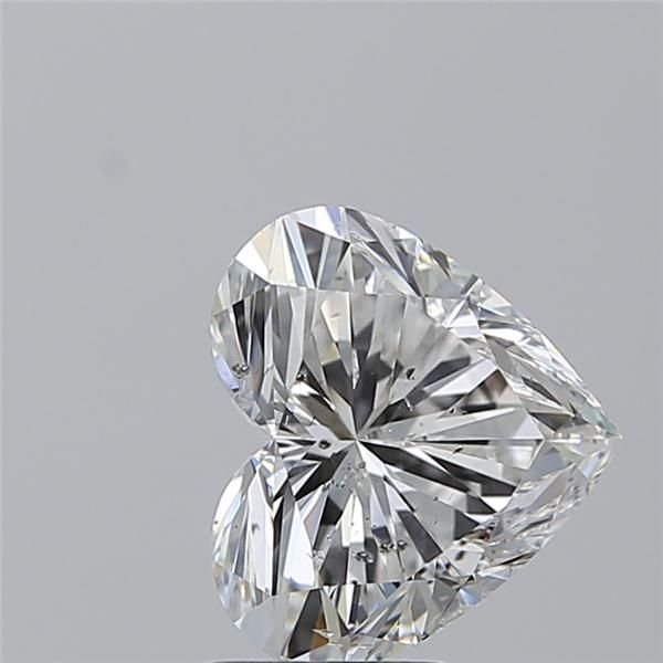 3.12ct F SI2 Rare Carat Ideal Cut Heart Diamond