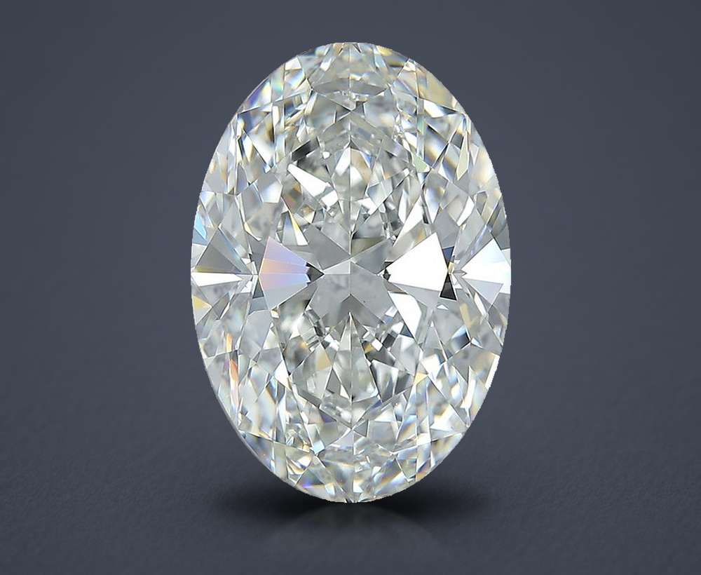 7.86 Carat Oval Natural Diamond