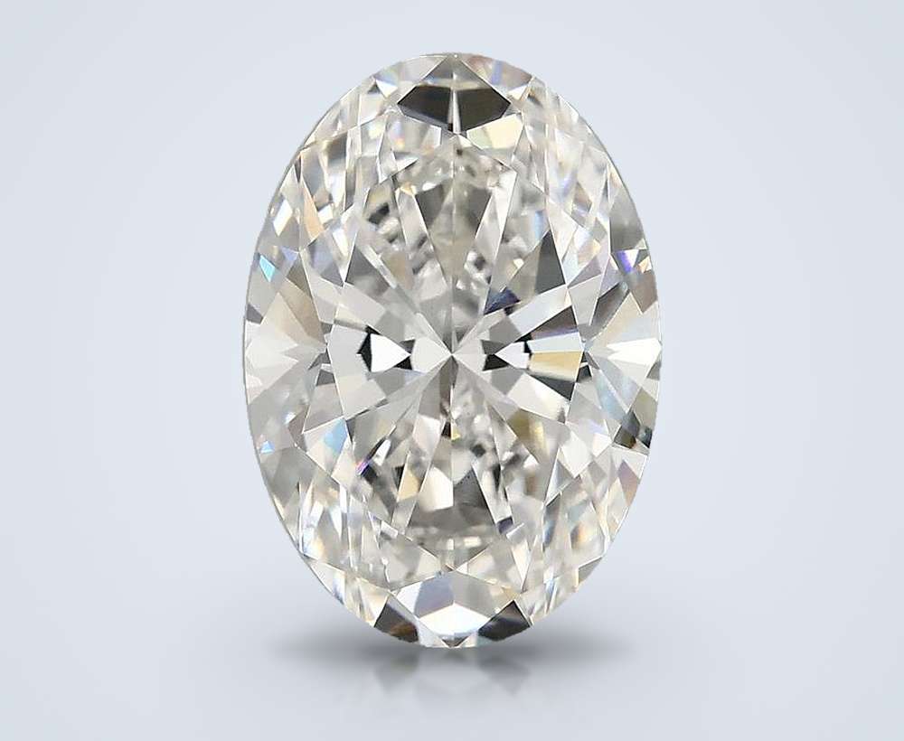 4.54 Carat Oval Lab Diamond