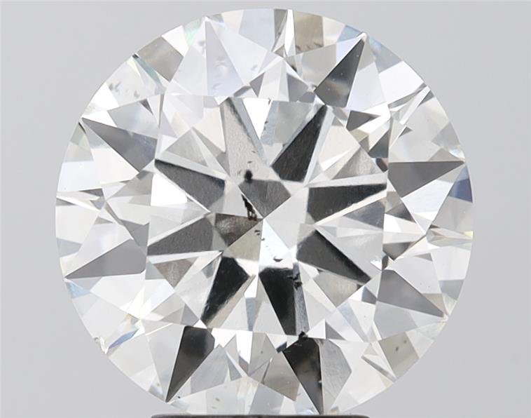 5.00ct H SI1 Excellent Cut Round Lab Grown Diamond
