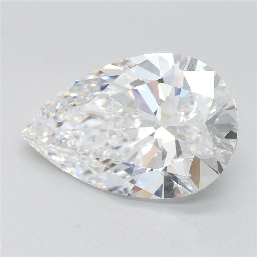 3.00 Carat Pear Lab Diamond
