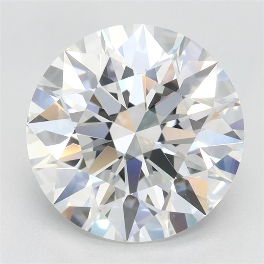 2.90ct D VVS1 Rare Carat Ideal Cut Round Lab Grown Diamond