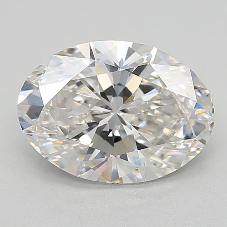 1.71ct F VVS2 Rare Carat Ideal Cut Oval Lab Grown Diamond