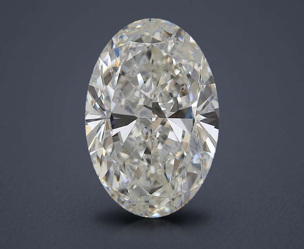 4.25 Carat Oval Lab Diamond