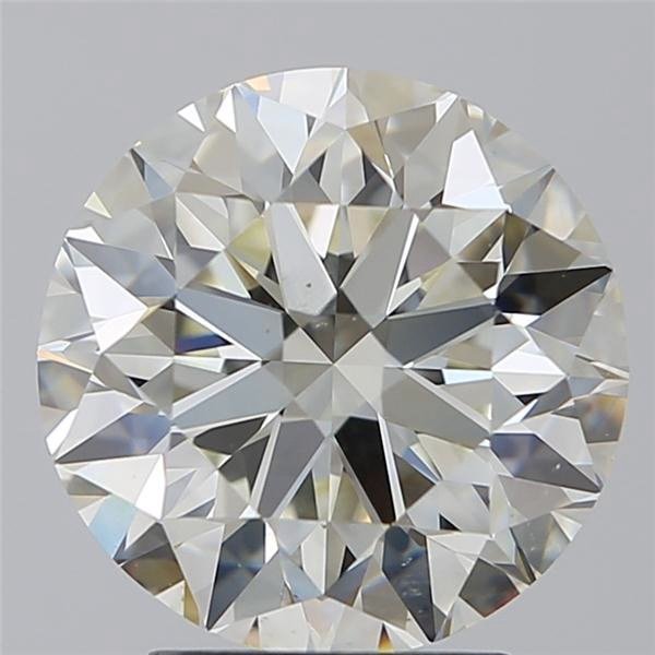 3.70ct J VS2 Excellent Cut Round Diamond