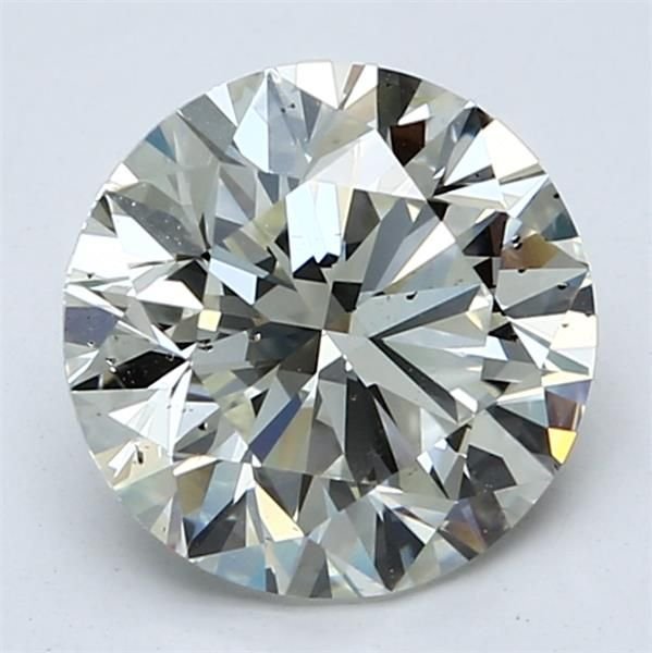 2.50ct K SI2 Rare Carat Ideal Cut Round Diamond