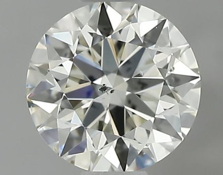 0.64 Carat Round Natural Diamond