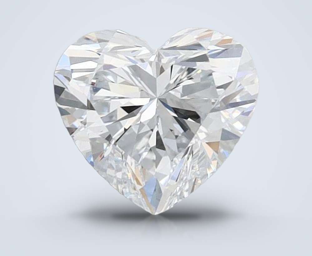 1.00 Carat Heart Lab Diamond